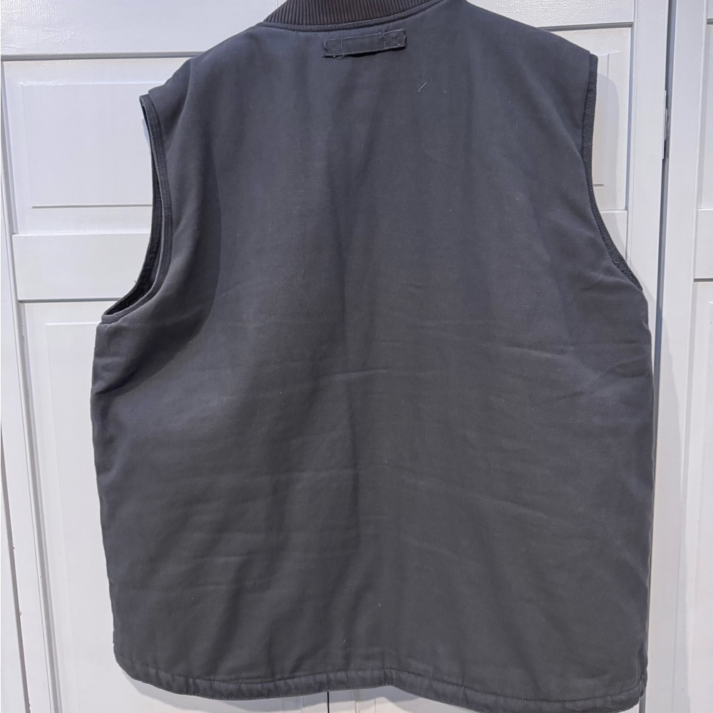 Legendary Whitetails Carry Concealed Black Work Vest with Tan Pocket Accents - Picture 5 of 9